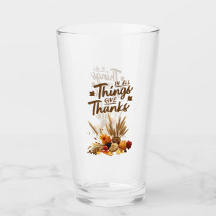 Elegant Thanksgiving Entertaining Glass