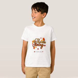 Elegant Thanksgiving foliage autumn fall T-Shirt