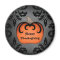 Elegant Thanksgiving pumpkin on damask