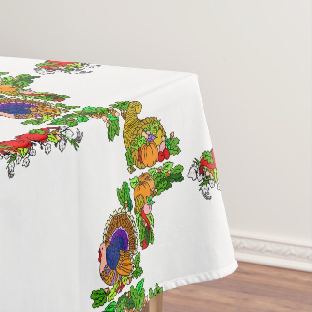 ELEGANT THANKSGIVING tablecloth (In Situ)