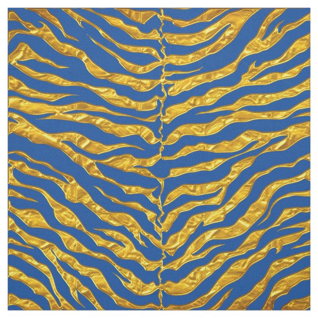 Elegant Tiger Print Fabric (Swatch)