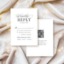Elegant Timeless Typography Simple Wedding