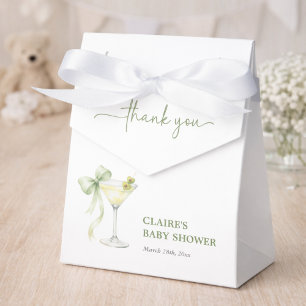 Elegant Tini One Gender Neutral Baby Shower Party Favour Box