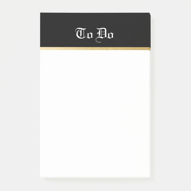 Elegant to do list notes (Front)