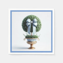Elegant Topiary with Bow