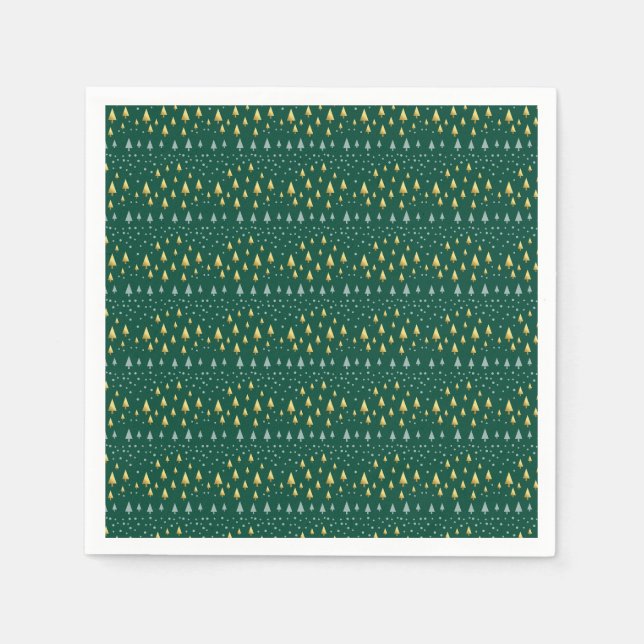 Elegant touch of Christmas  Napkin (Front)