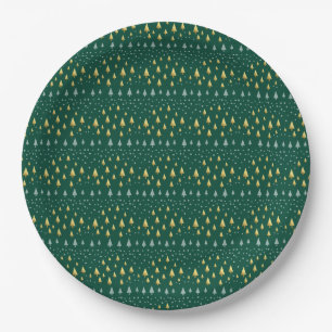 Elegant touch of Christmas  Paper Plate