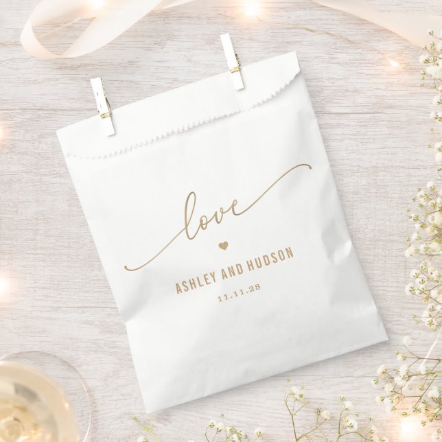 Elegant Touch Wedding Engagement Party Favour Bags (Clipped)