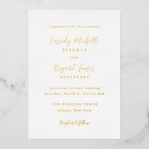 Elegant Traditional Wedding
