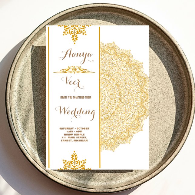 Elegant traditional Wedding Invitation (Creator Uploaded)