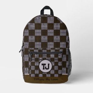Elegant Travel Coach Personalised Sports Backpack