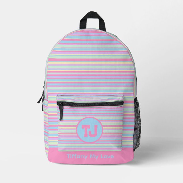 Elegant Travel Preschool Backpack For Him (Front)