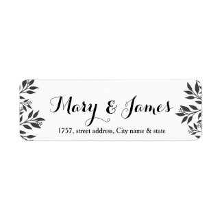 Elegant tree branch leaves wedding design