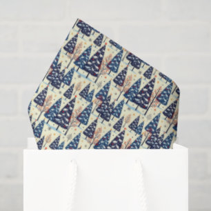 Elegant Trees Tissue Paper