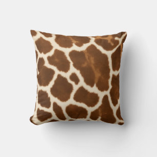 Elegant Trendy Cow Faux Leather Collection Cushion