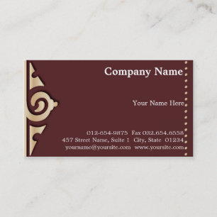Elegant Tribal Business Card