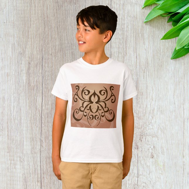Elegant Tribal Swirl Tattoo Style  T-Shirt (Creator Uploaded)