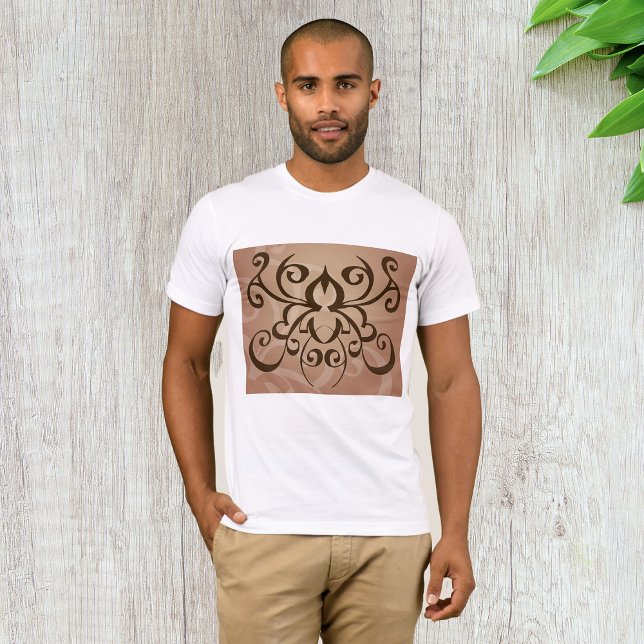 Elegant Tribal Swirl Tattoo Style  T-Shirt (Creator Uploaded)