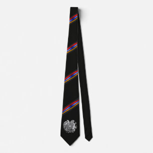 Elegant Tricolor Neck Tie