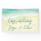 Elegant Tropical Beach Wedding Congratulations