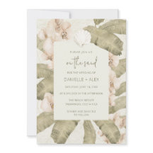 Elegant Tropical Beach Wedding 