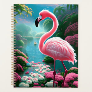 Elegant Tropical Flamingo-70852 Planner