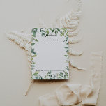 Elegant Tropical Green Foliage Calligraphy Wedding Advice Card<br><div class="desc">This elegant tropical green foliage calligraphy wedding advice card is perfect for a modern wedding. This hand-drawn design features watercolor beautiful green leaves. These cards are perfect for a wedding, bridal shower, baby shower, graduation party & more. Personalise the cards with the names of the bride and groom, parents-to-be or...</div>