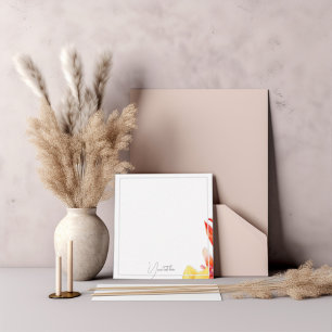  elegant  tropical  note card