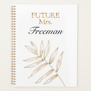 Elegant Tropical Palm Leaves Wedding Planner