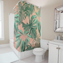 Elegant Tropical Watercolor Leaves Artwork |