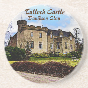 Elegant Tulloch Castle – Scottish Davidson Clan Coaster