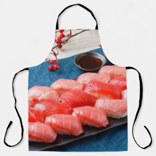 Elegant Tuna Sushi Apron – Japanese Style Charm