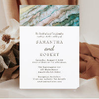 Elegant Turqoise and Gold Beach Wedding