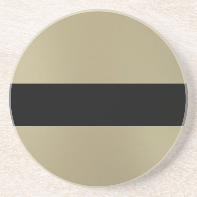 Elegant Two Tone Coaster (Front)