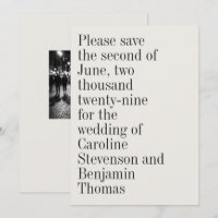 Elegant Typography Contemporary Photo QR Code