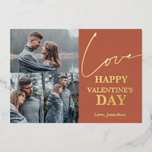 Elegant Typography Valentines day couple 3 photo