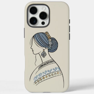 Elegant Ukrainian Folk Art iPhone Case