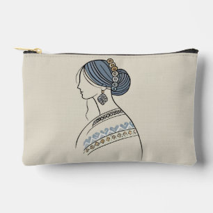 Elegant Ukrainian Folk Art Pouch