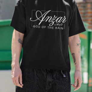 Elegant Urban Script Anzar North African Mythology T-Shirt