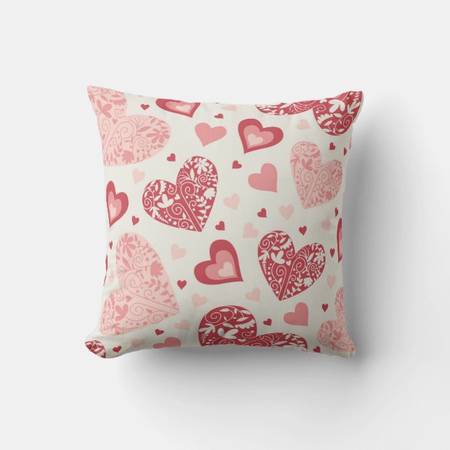 Elegant Valentine Cushion (Front)