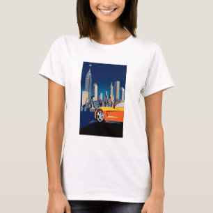 ELEGANT VETTE AUTOMOBILE ART T-Shirt
