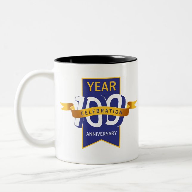 ELEGANT VETTE AUTOMOBILE ART Two-Tone COFFEE MUG (Left)