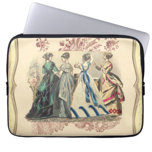Elegant Victorian Fashions Laptop Sleeve