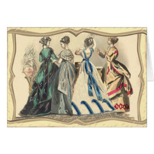 Elegant Victorian Ladies Fashions