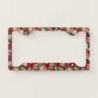 Elegant Victorian Red Pink Rose Flower Floral 