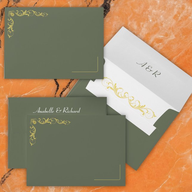 Elegant Victorian Wedding Envelope (Creator Uploaded)