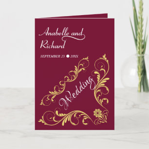 Elegant Victorian Wedding Invitation