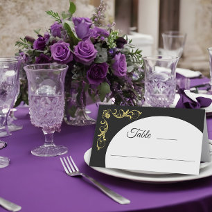 Elegant Victorian Wedding  Place Card