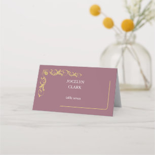 Elegant Victorian Wedding Place Cards