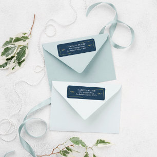 Elegant Victorian Wedding Return Address